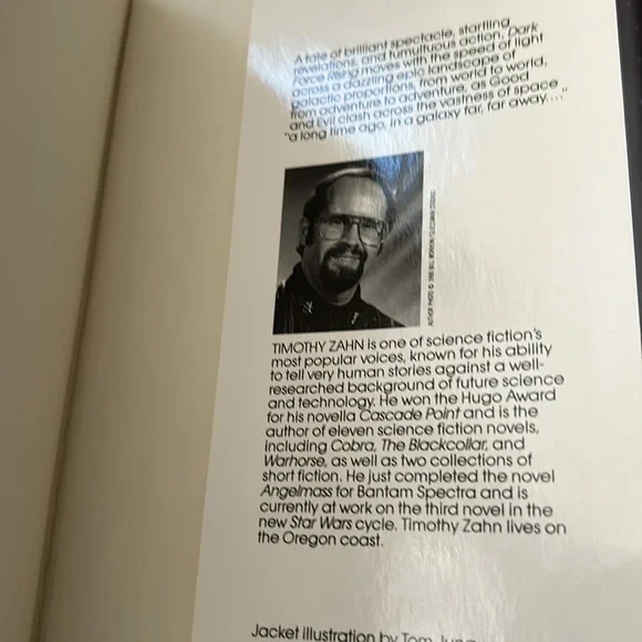 Book Star Wars Vol 2: Dark Force Rising Hardback Dust Jacket - Picture 7 of 7